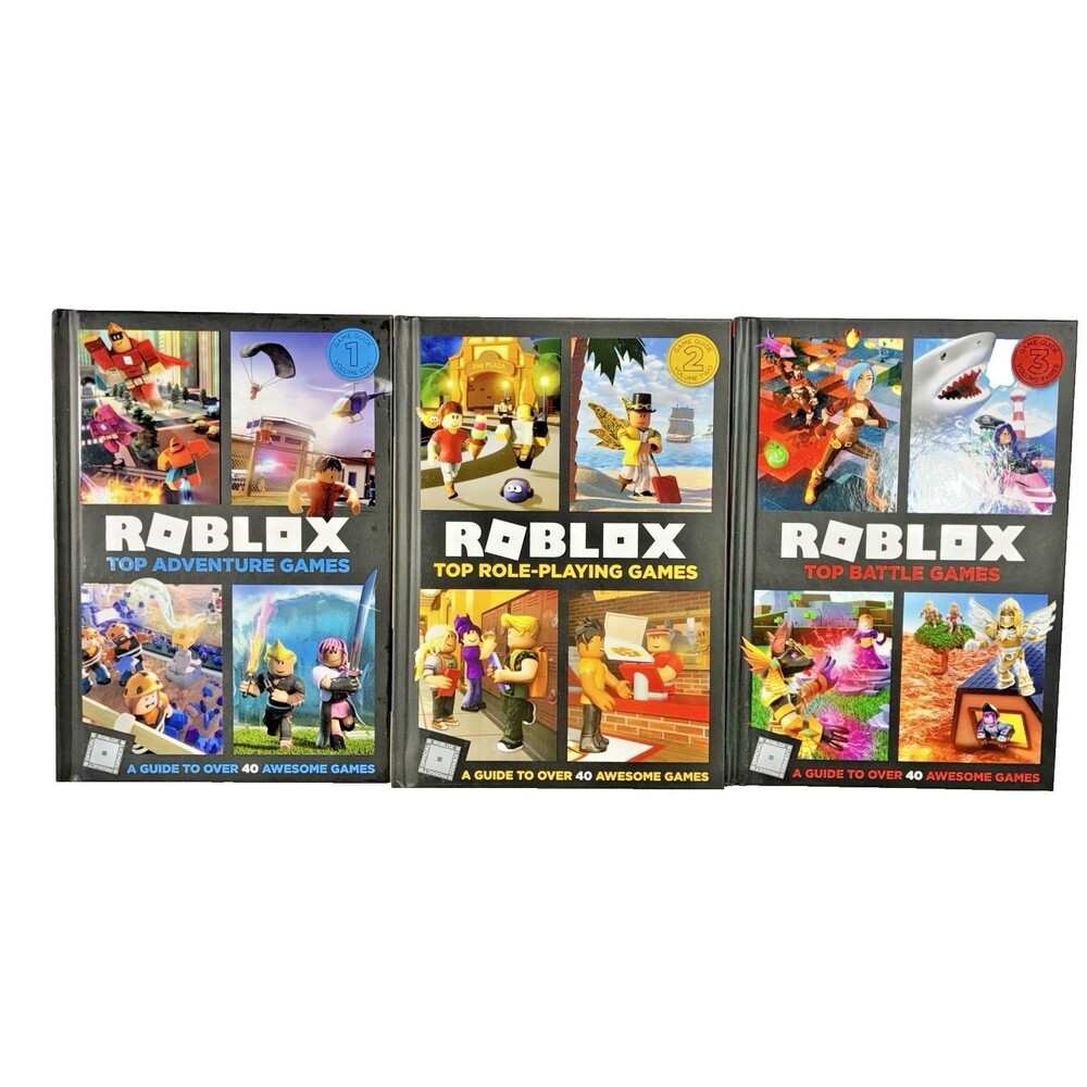 Roblox Ultimate Guide Collection Three Hardback Book Box Set with Storage Sleeve - Picture 2 of 14